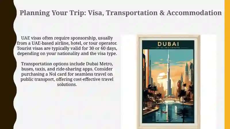 Planning Your UAE Adventure: Visa, Transportation & Budget 4