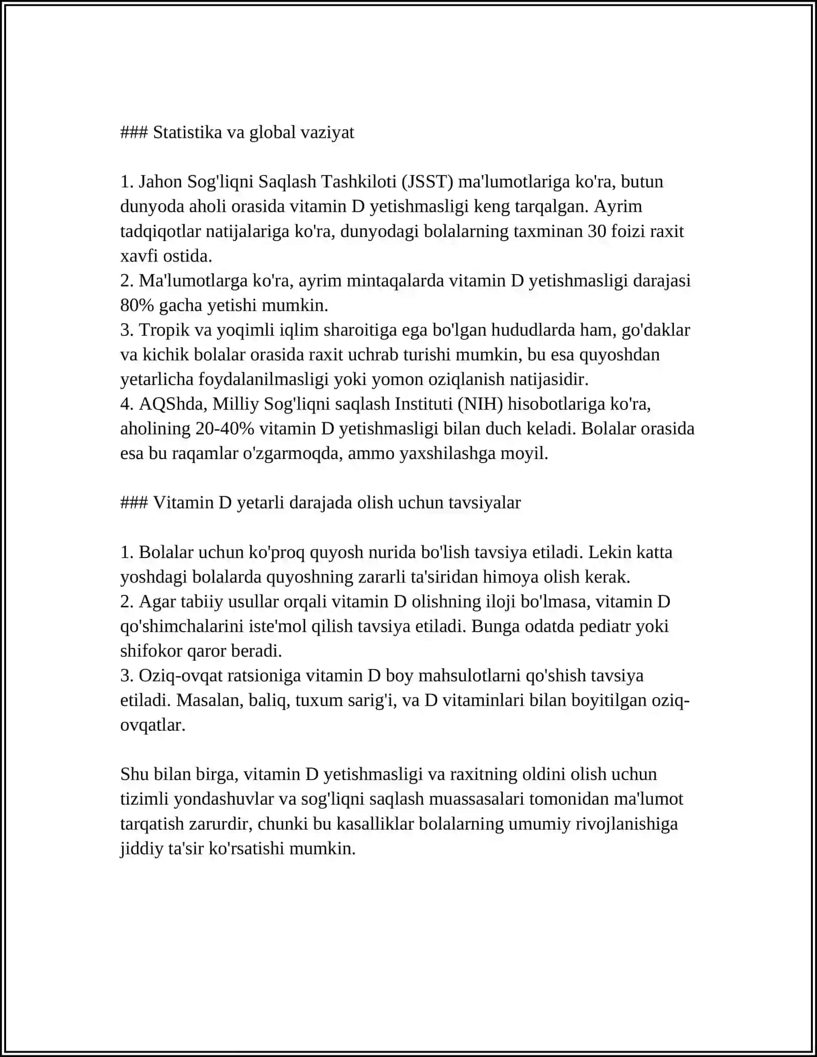 BOLALARDA VITAMIN YETISHMASLIGI 4