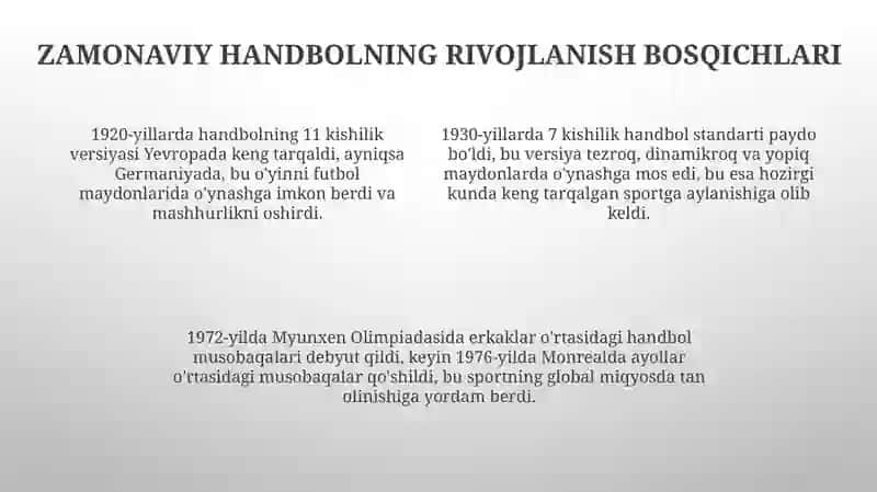 Qoʻl toʻpi oʻyinining kelib chiqishi, rivojlanish tarixi 4