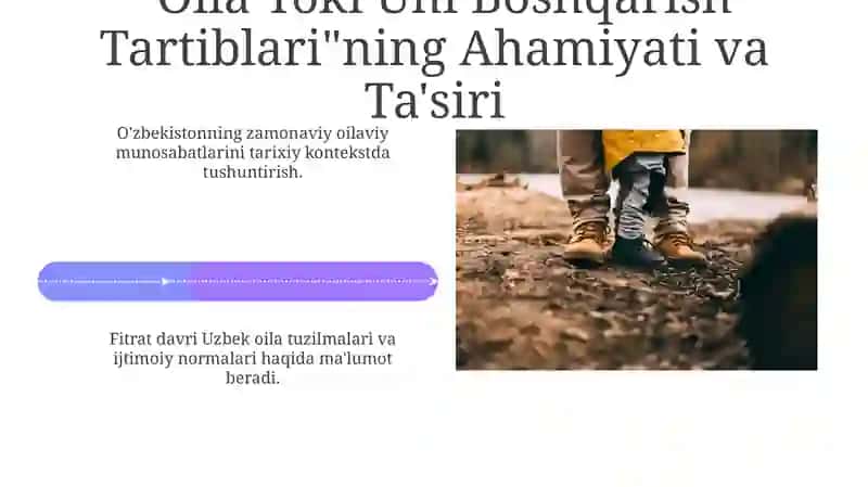 Oila yoki uni boshqarish tartiblari 4