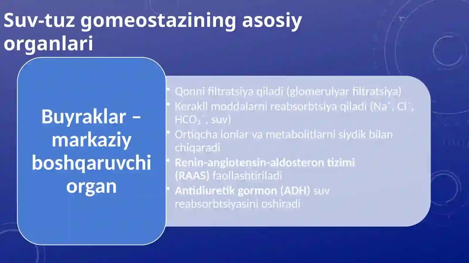 Suv-tuz almashinuvini boshqarilishi 4