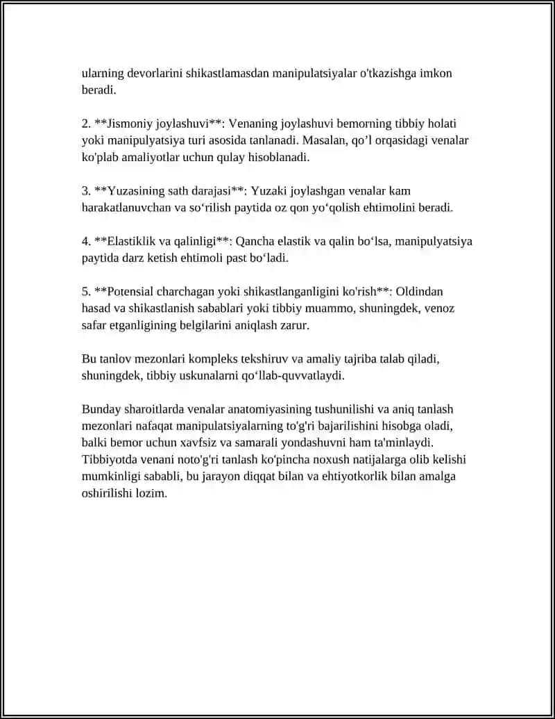 VENA ICHIGA INEKSIYA QILISH TEXNIKASI 4