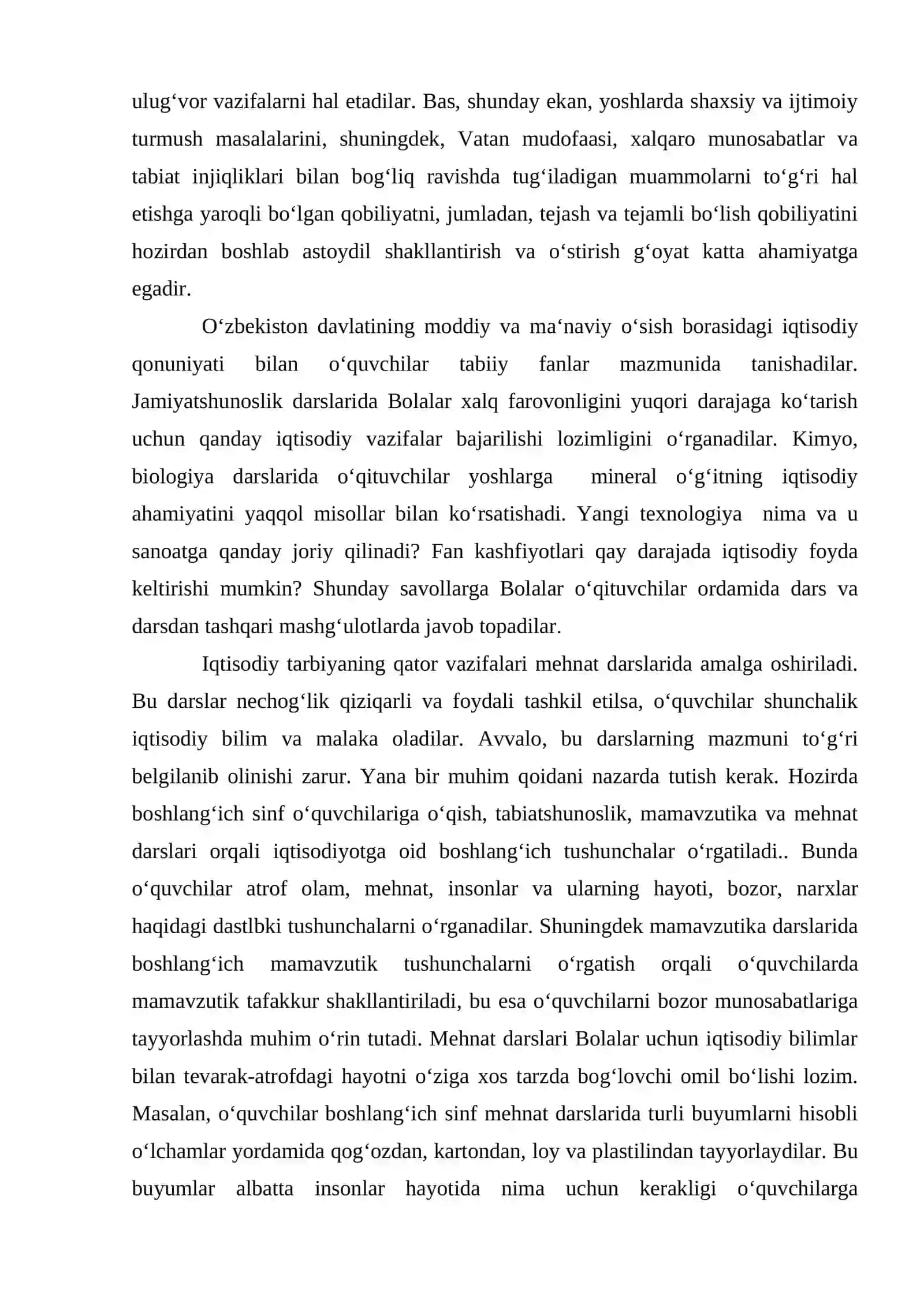 Iqtisodiy tarbiya mehnat tarbiyasi 4