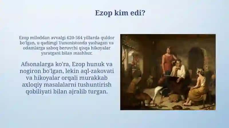 Ezop va masalalari 4