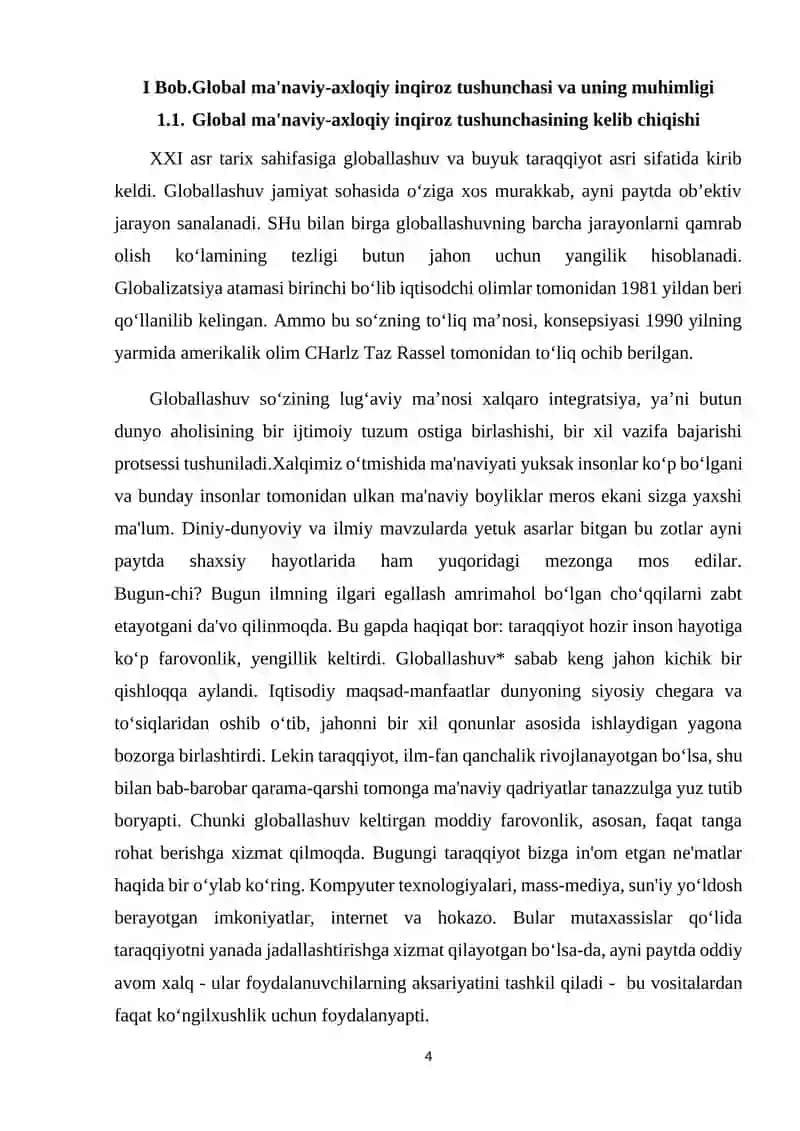 Global ma’naviy-axloqiy inqiroz va uning oqibatlari 4