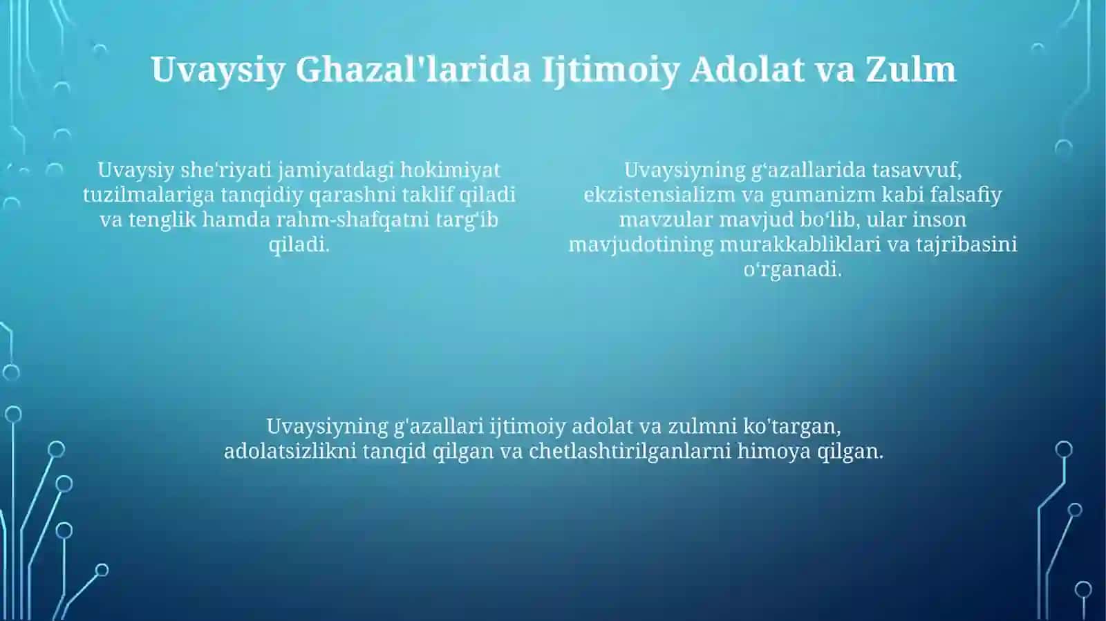 Uvaysiyg'azallaridaijtimoiyfalsafiyqarashlar 4