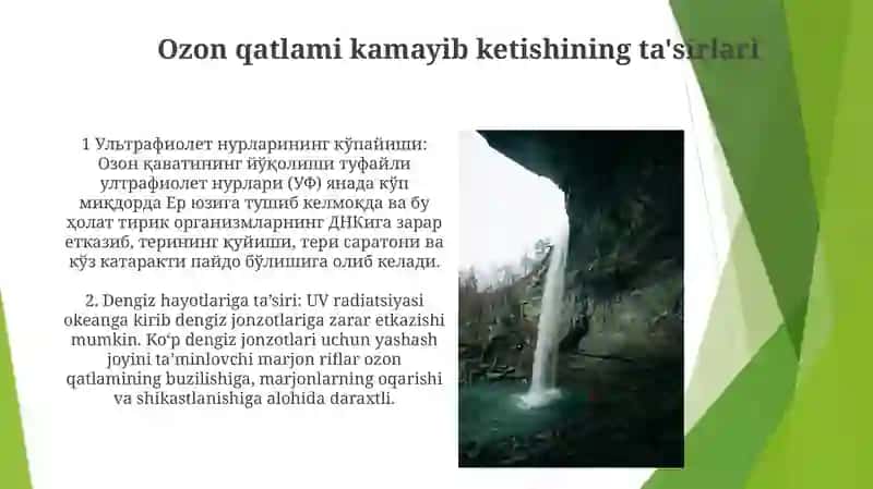 Ozon Qatlamining Yemirilishi 4