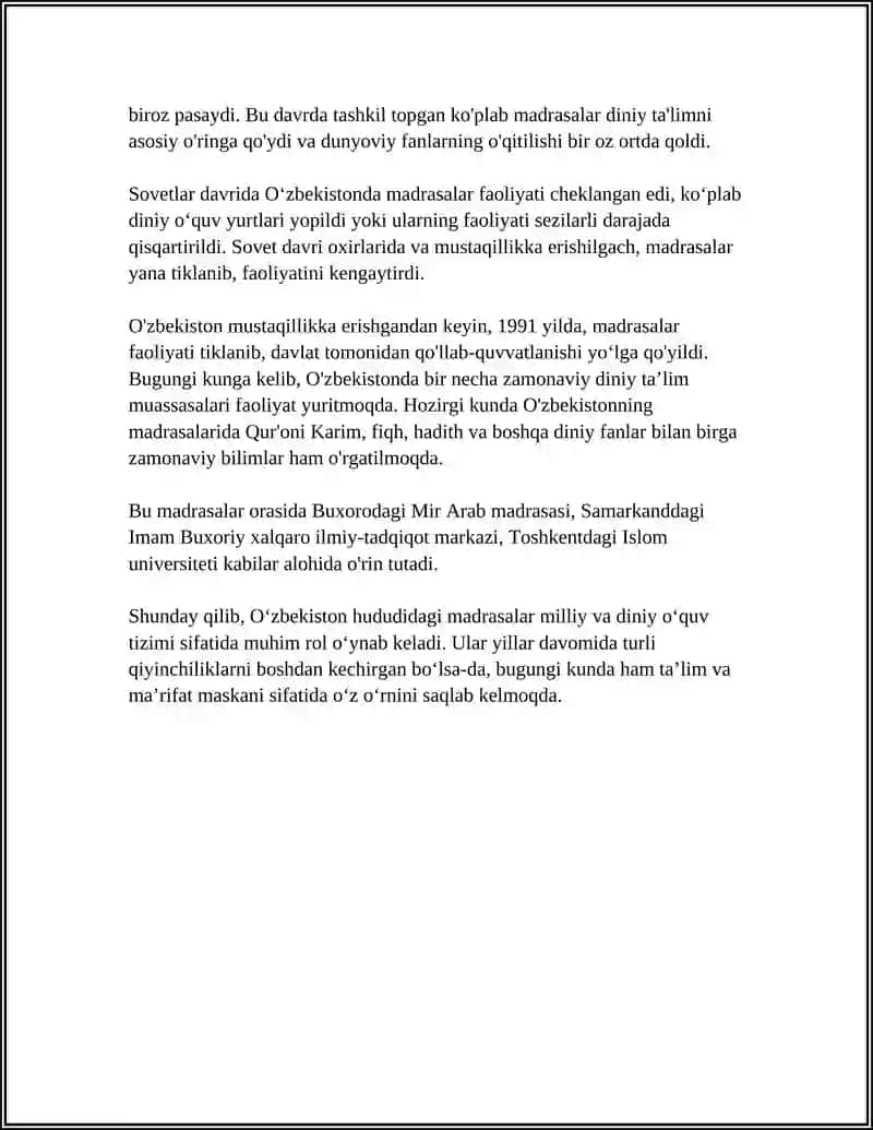 MADRUAXON MADRASASI 4