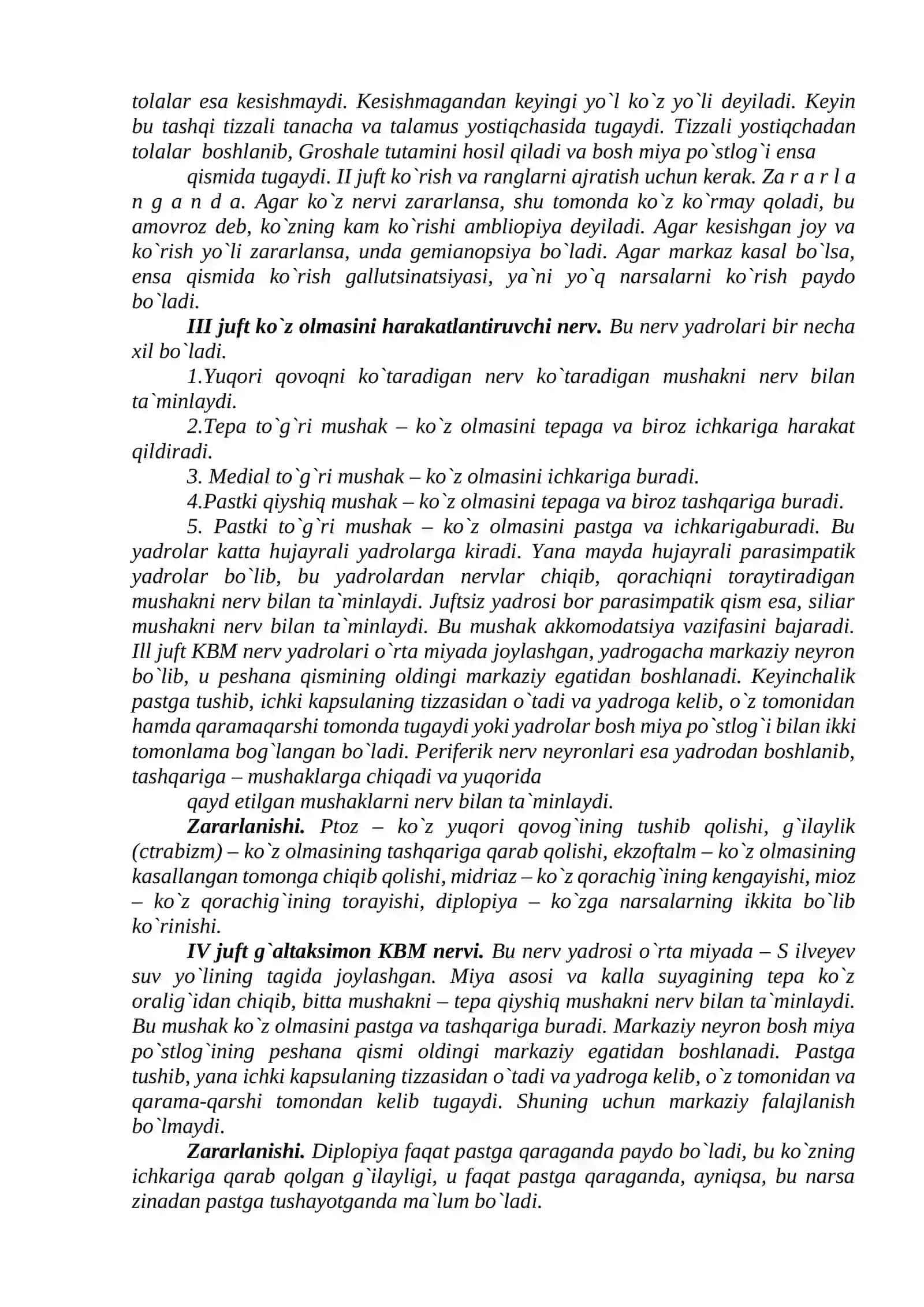 ODAMDAGI REFLECTOR REAKSIYALARINI TEKSHIRISH 4