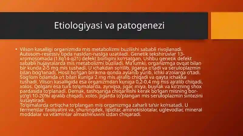 Vilson-Konovalov kasalligi 4
