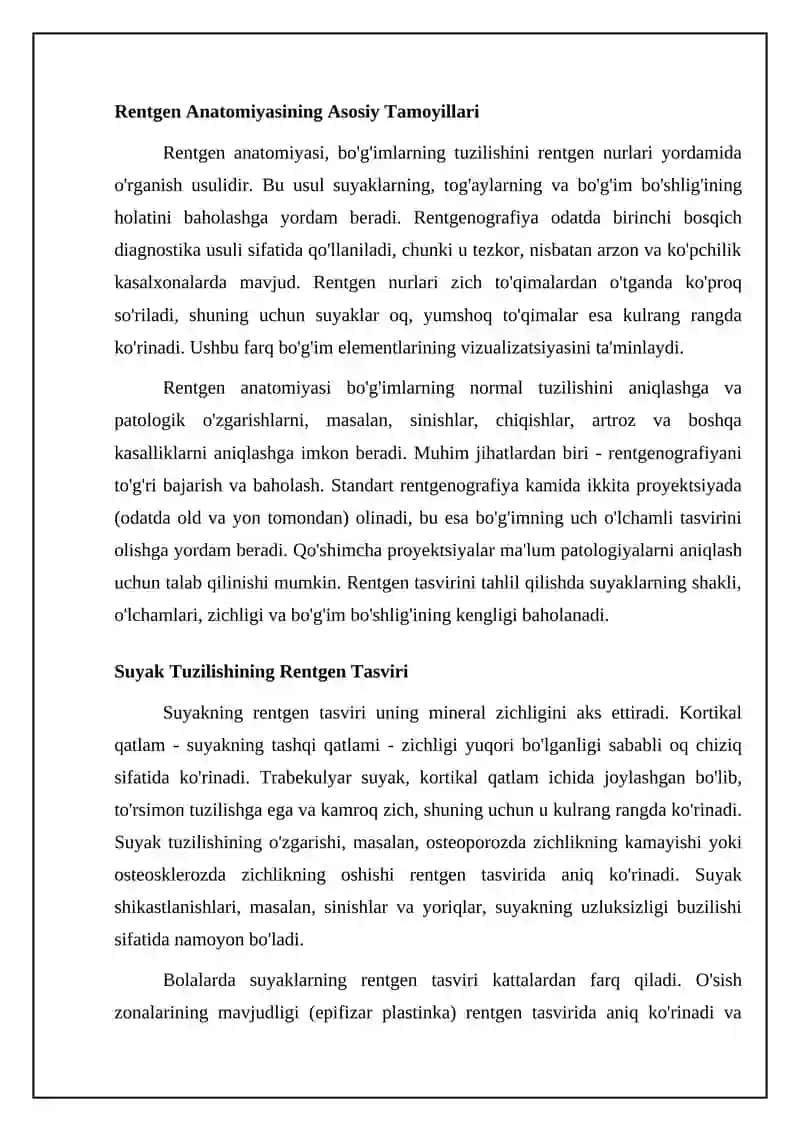 Bo'g'imlarning rentgen anatomiyasi 4