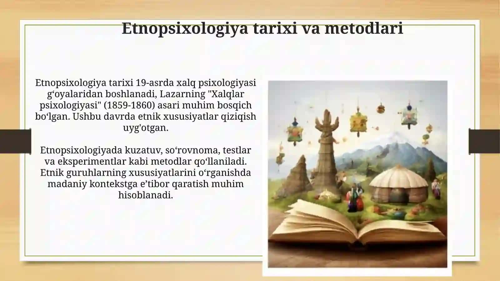Etnopsixologiya fanining predmeti,vazifalari 4