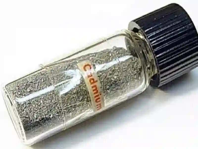 Kádmiy / Cadmium (Cd) 4
