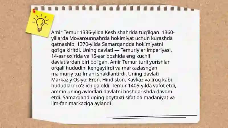 Amir-Temur buyuk davlat arbobi sunnatxon 4