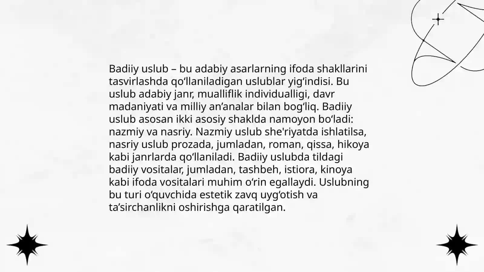 Nutqning uslubiy shakllari 4