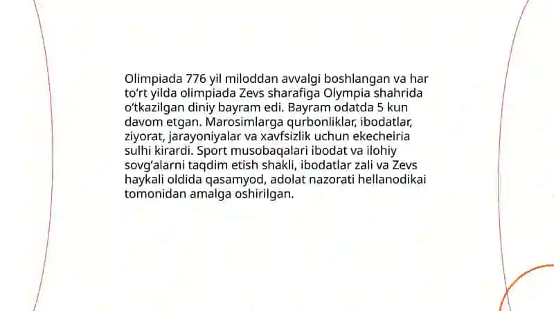 Qadimgi olimpiada oʻyinlari 4