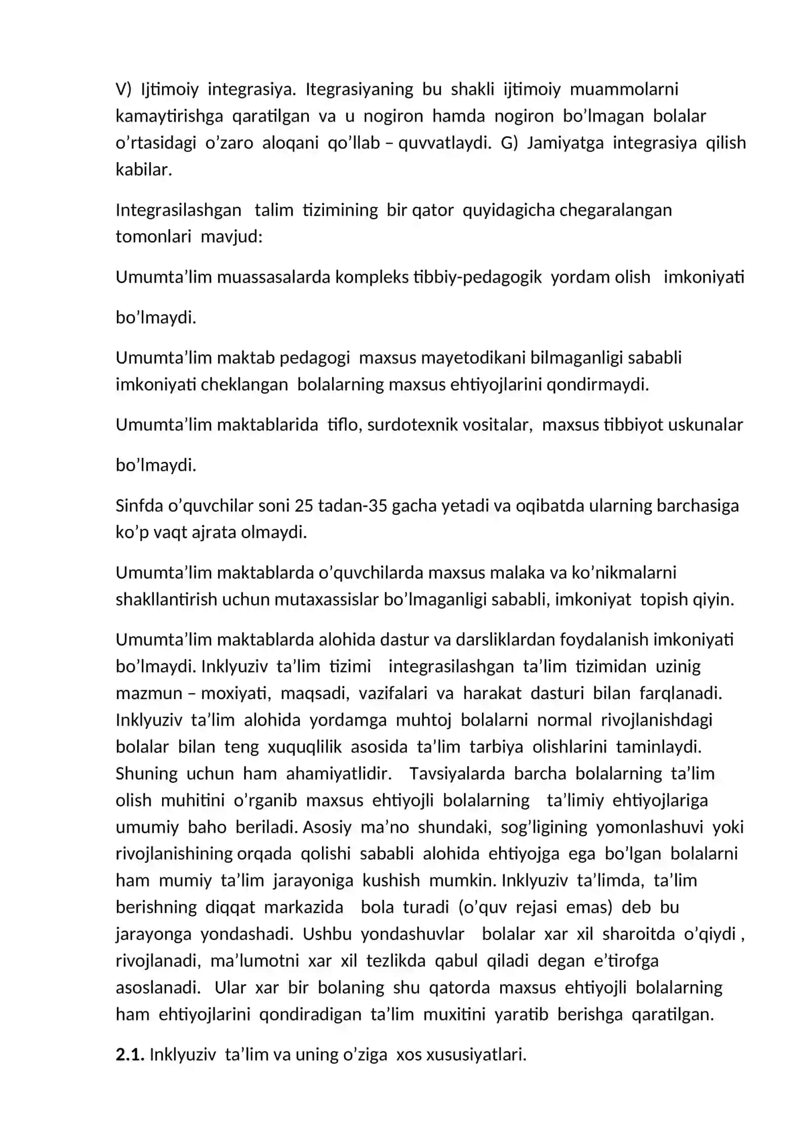 INKLYUZIV VA INTEGRASION TA’LIM MOHIYATI 4