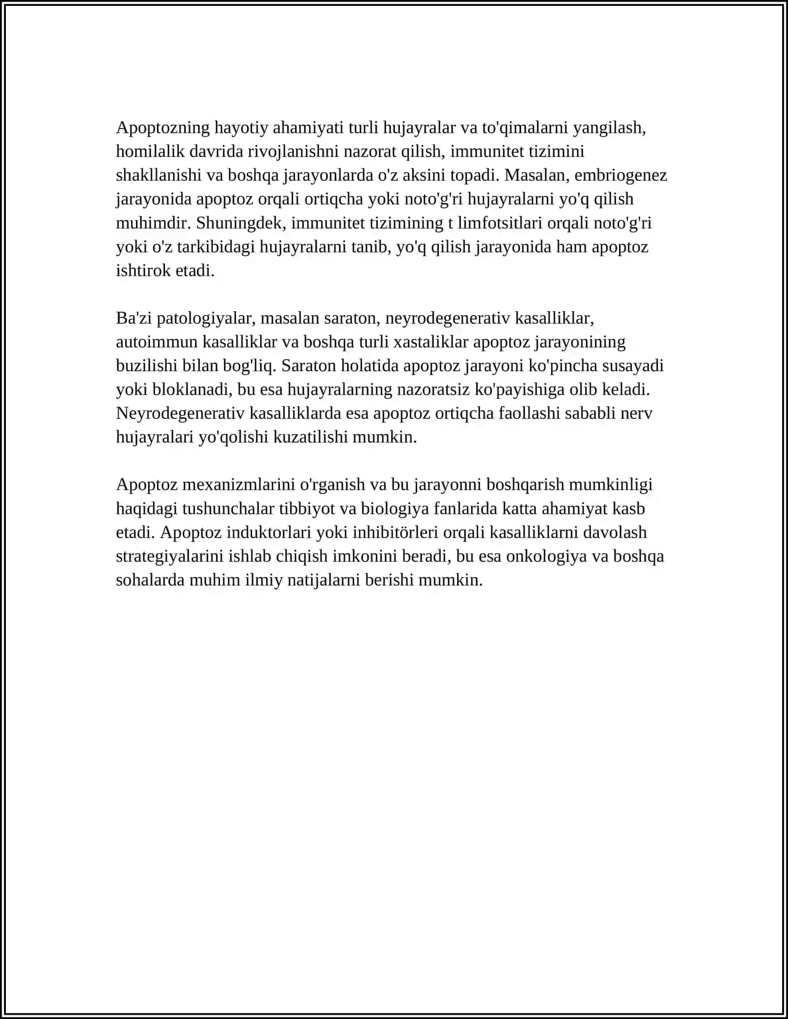APOPTOZ MEXANIZMLAR 4