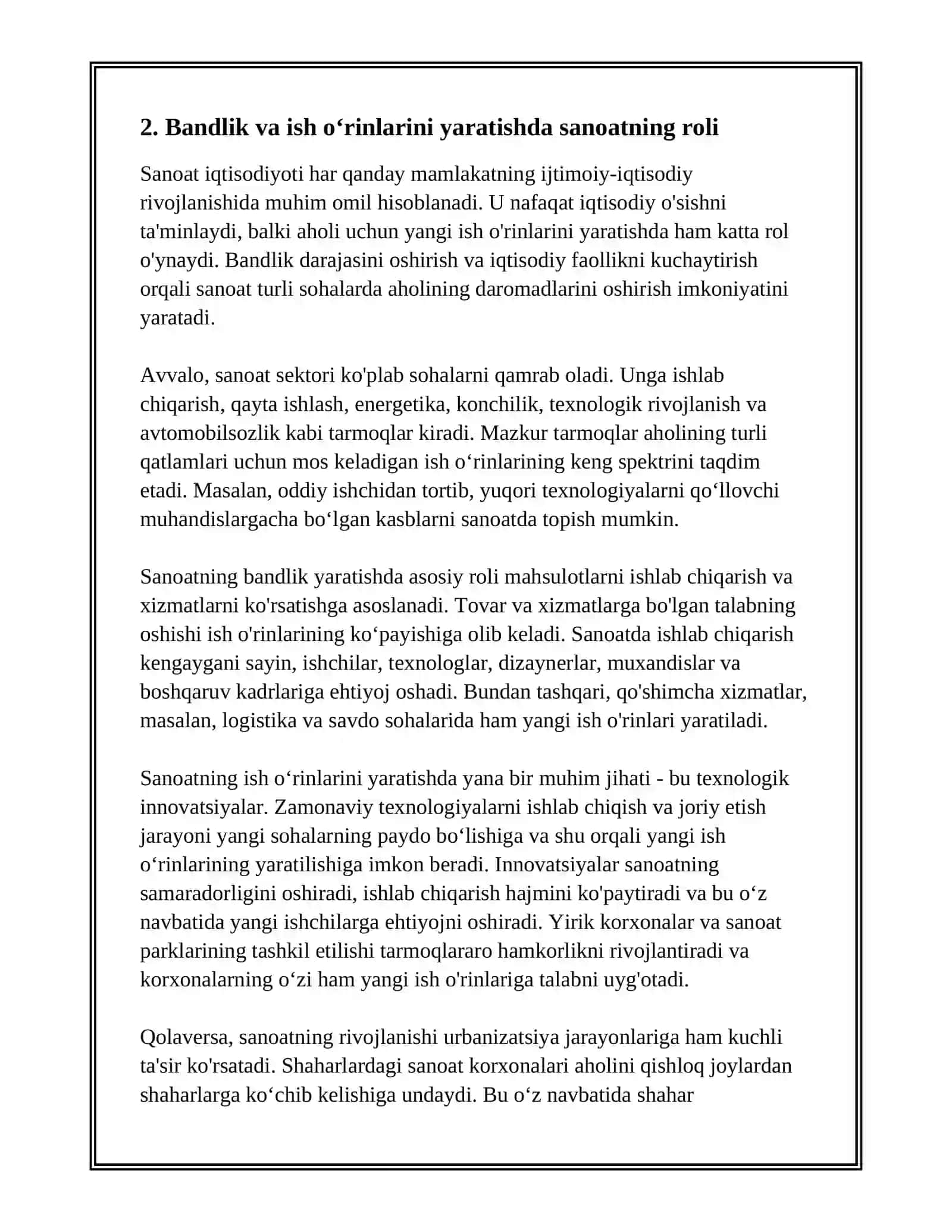 Sanoat Iqtisodiyotining Mohiyati 4