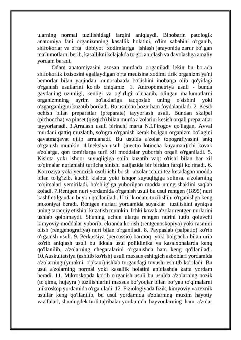 Odam anatomiyasi 4
