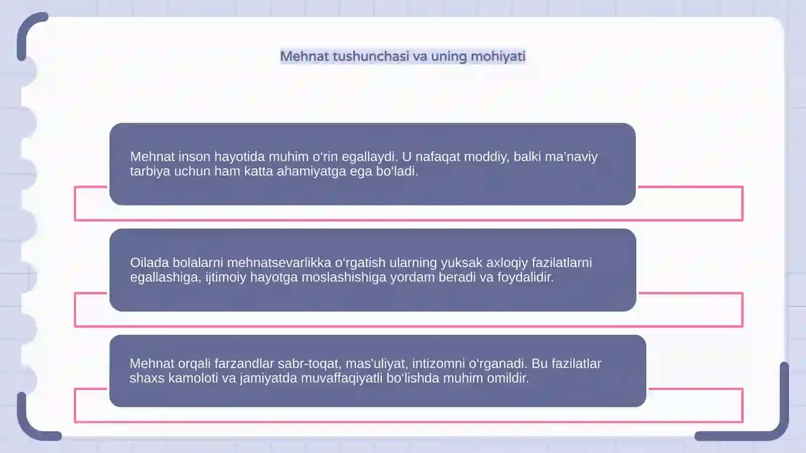 Mehnat va oila tarbiyasi 4