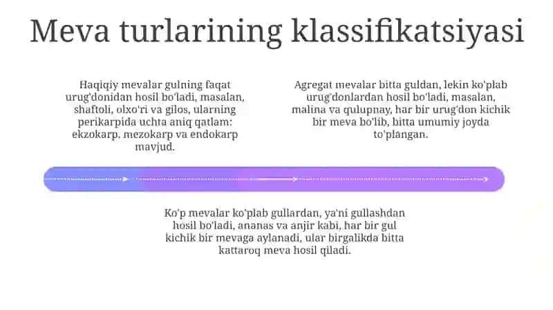 Mevalarning tuzilishi va tiplari 4