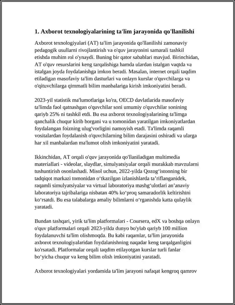 Axborot texnologiyalari 4