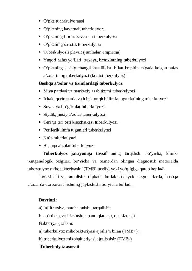 Tuberkulyozning Klinik Namoyn Bolishi 4