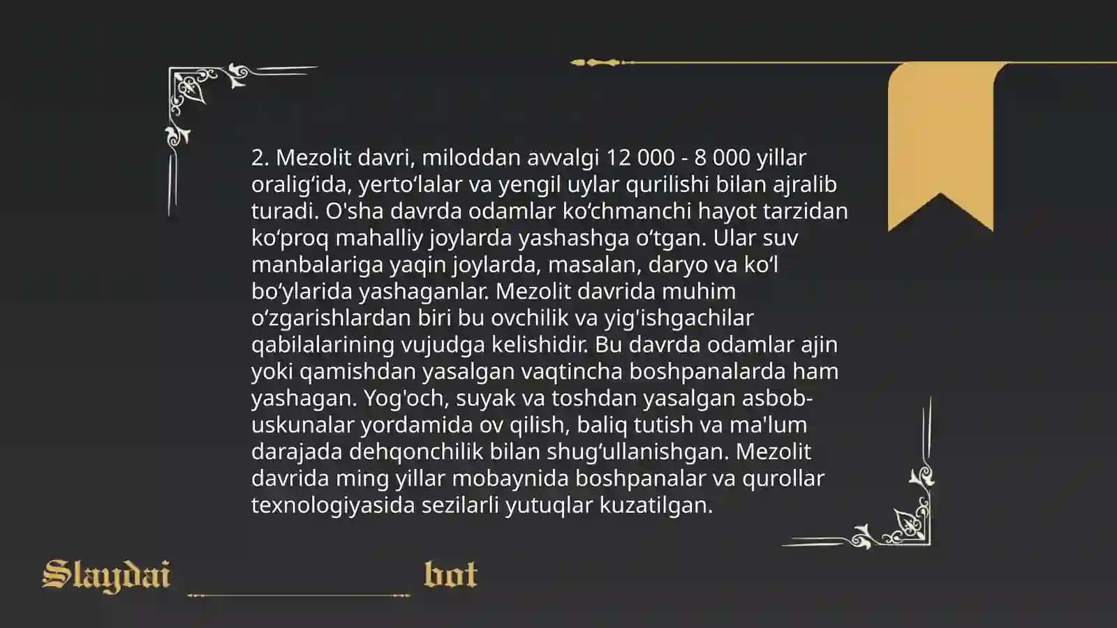 Mezolit davri 4
