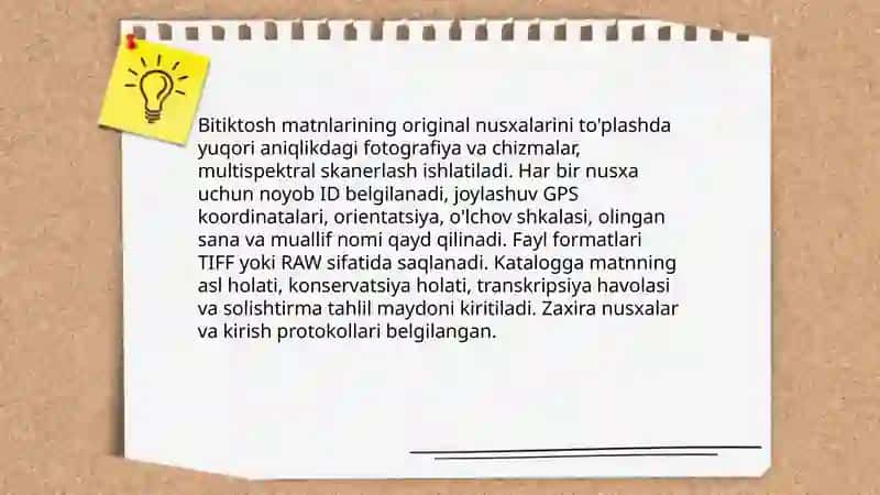 O'rxun - Enasoy yozuvi bitiktoshlarining har biri ustida 4