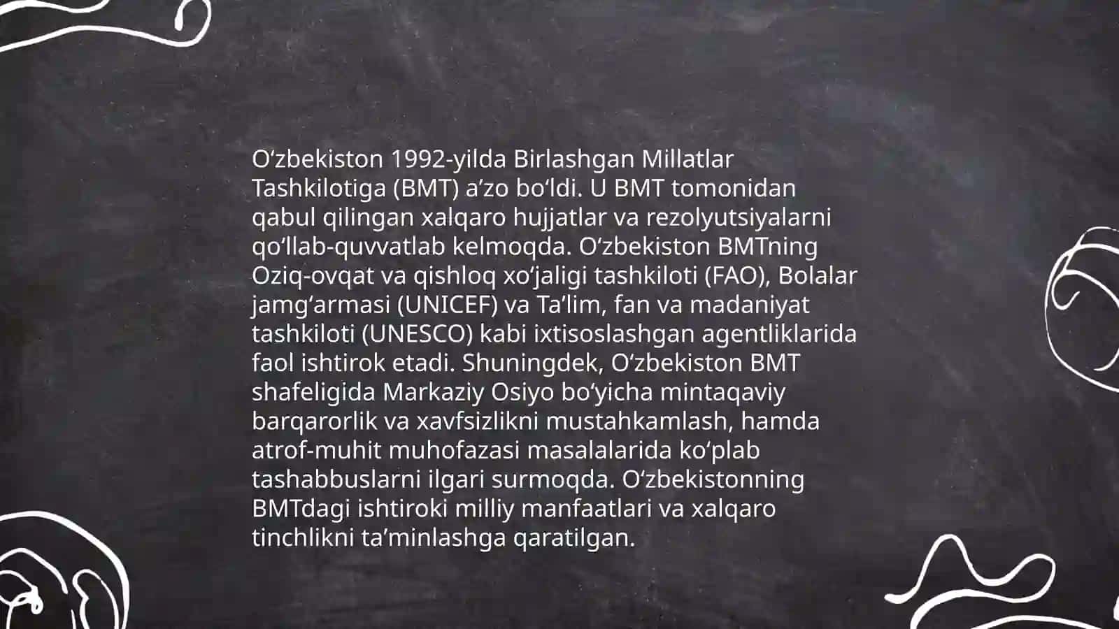 Oʻzbekiston va jahon hamjamiyati 4