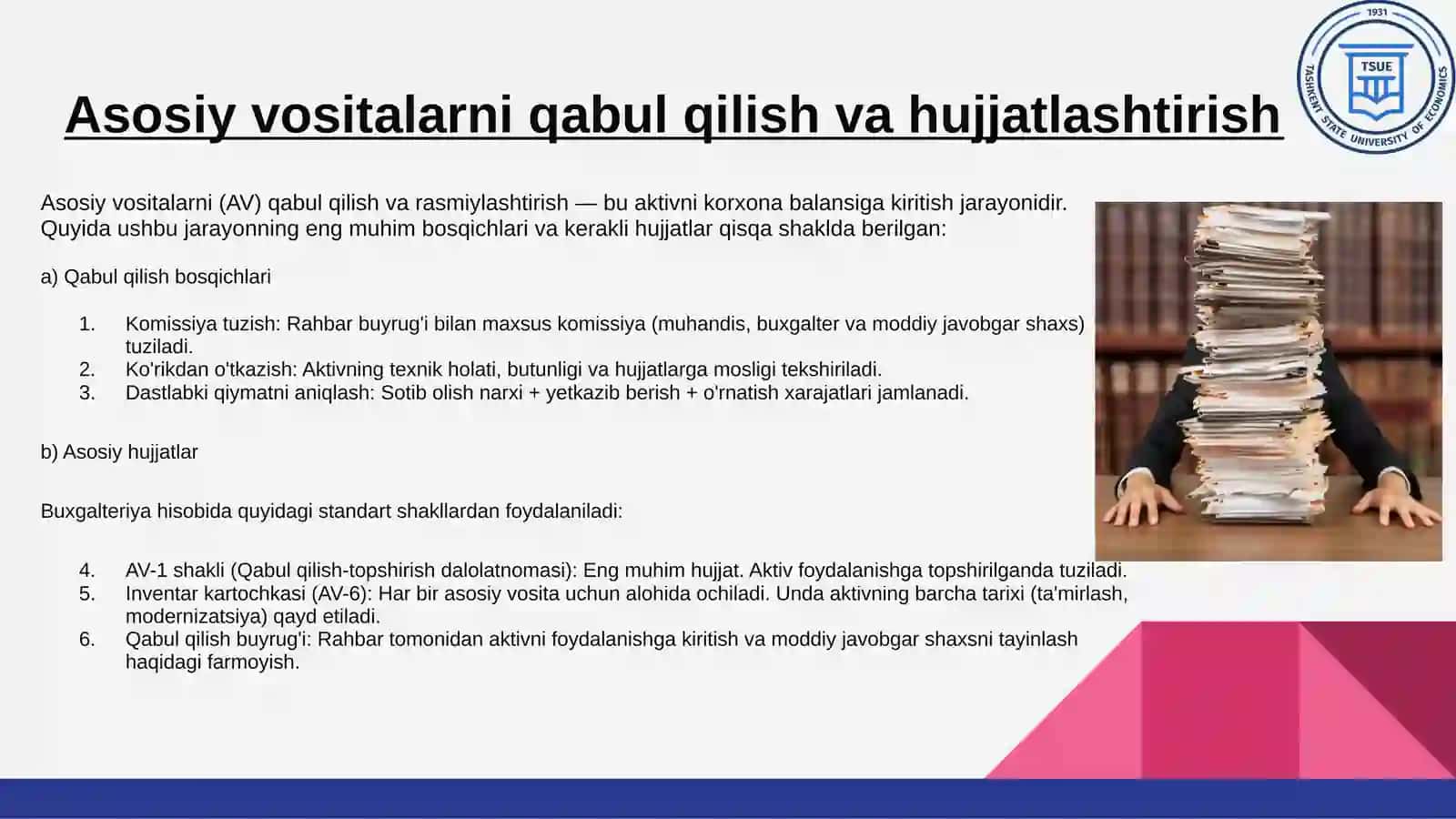 Asosiy vositalar va nomoddiy aktivlar 4