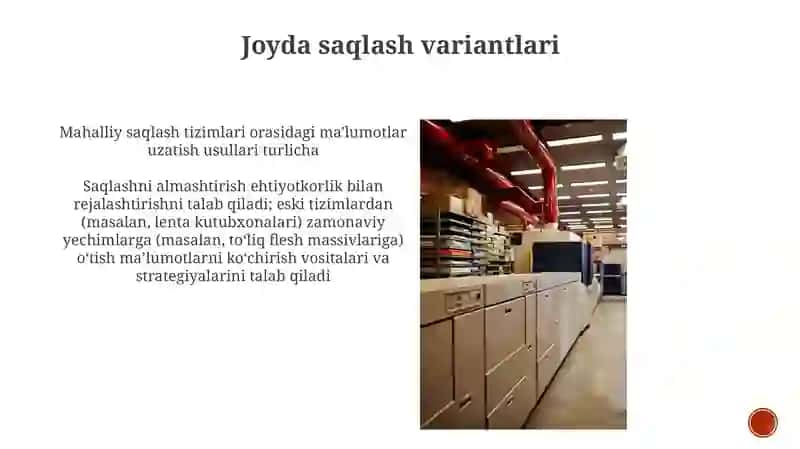 Ma'lumotlarni zaxiralash strategiyasi 4