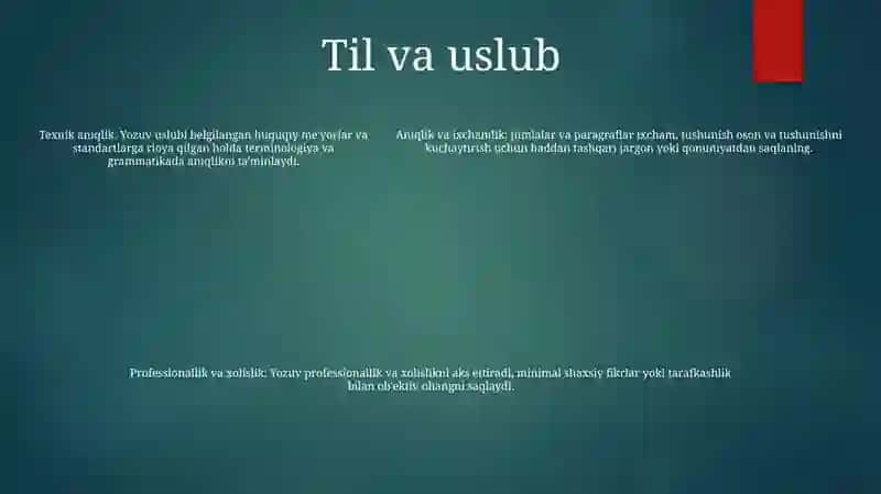 Sud Qarorlarining Yozuv Uslubi 4