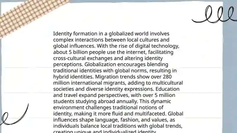Presentation. Identity. Individualism and Collectivism 4