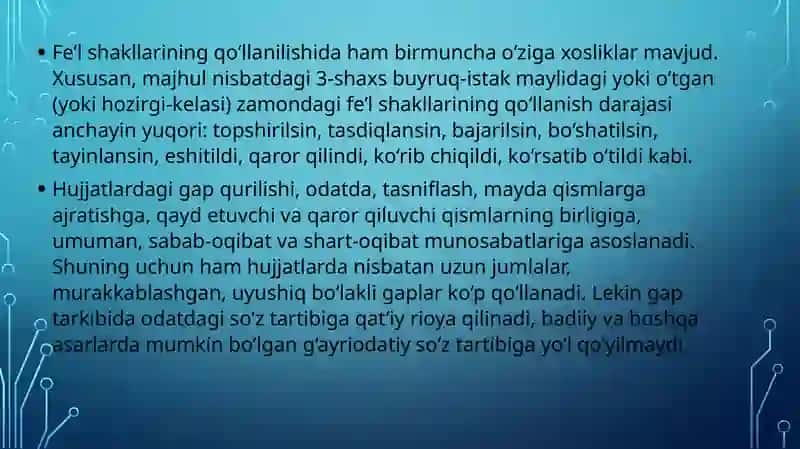 O‘zbek tilining barcha asosiy qonuniyatlar va qoidalar 4
