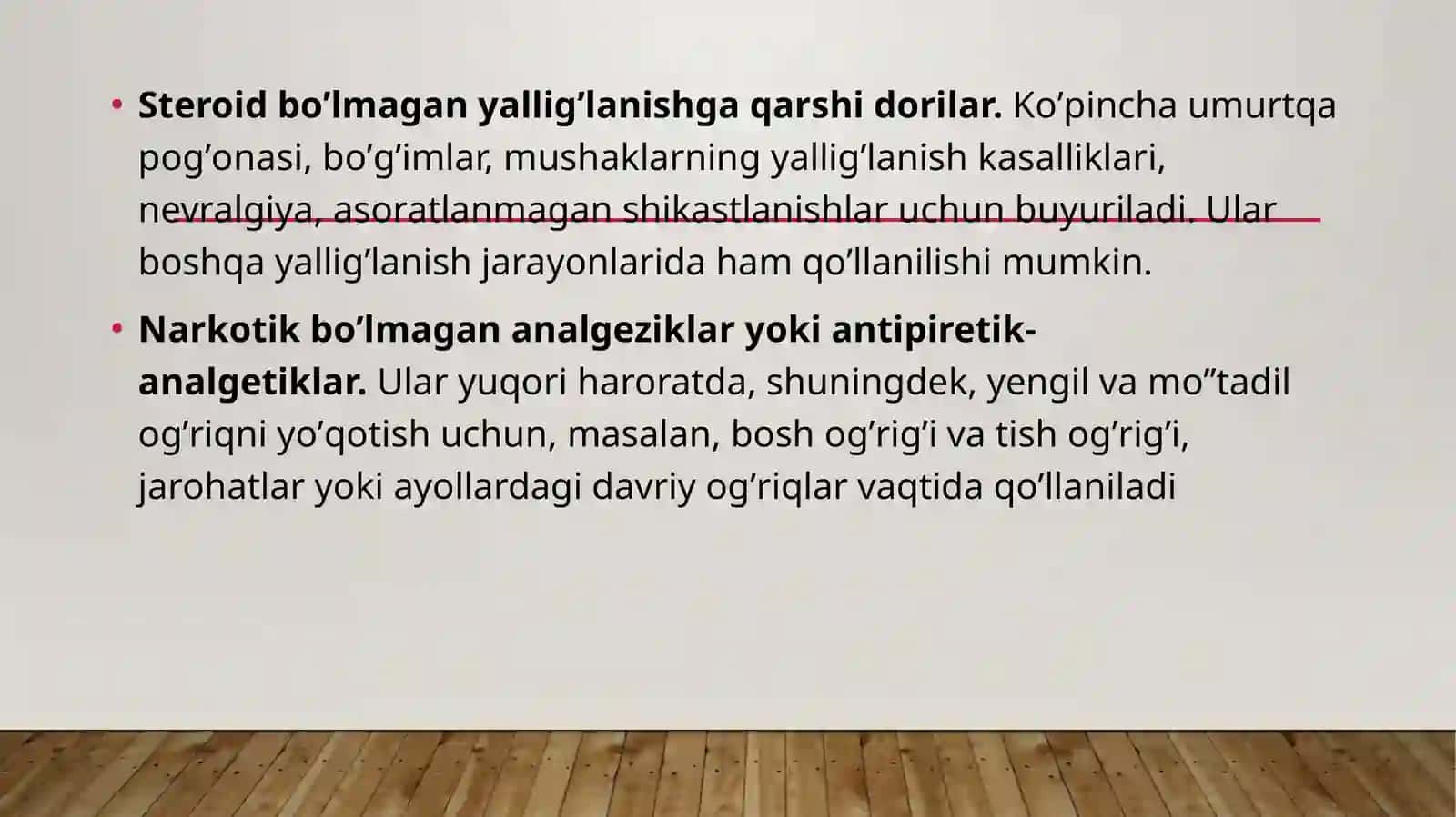 Analgeziyaqiladigan vositalar 4