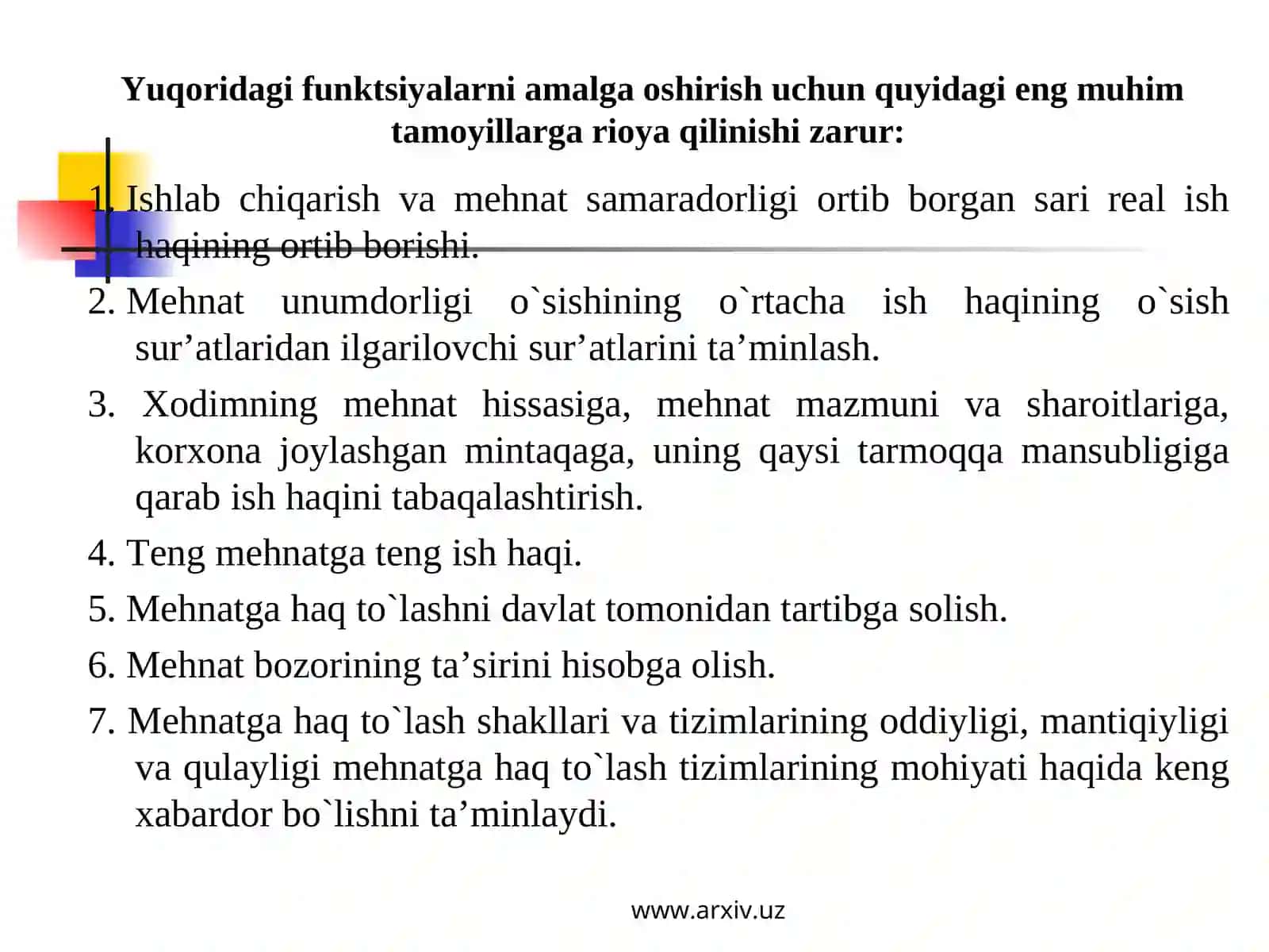 Bоzоr хo'jaligida ish haqi tizimi 4