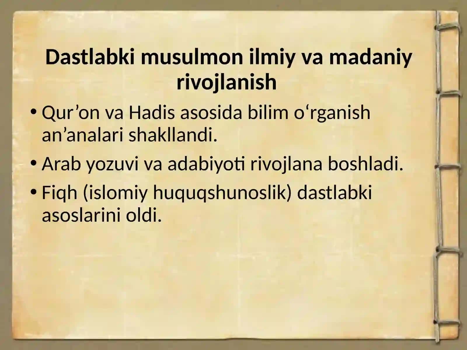 Islom tafakkuri va madaniyati 4