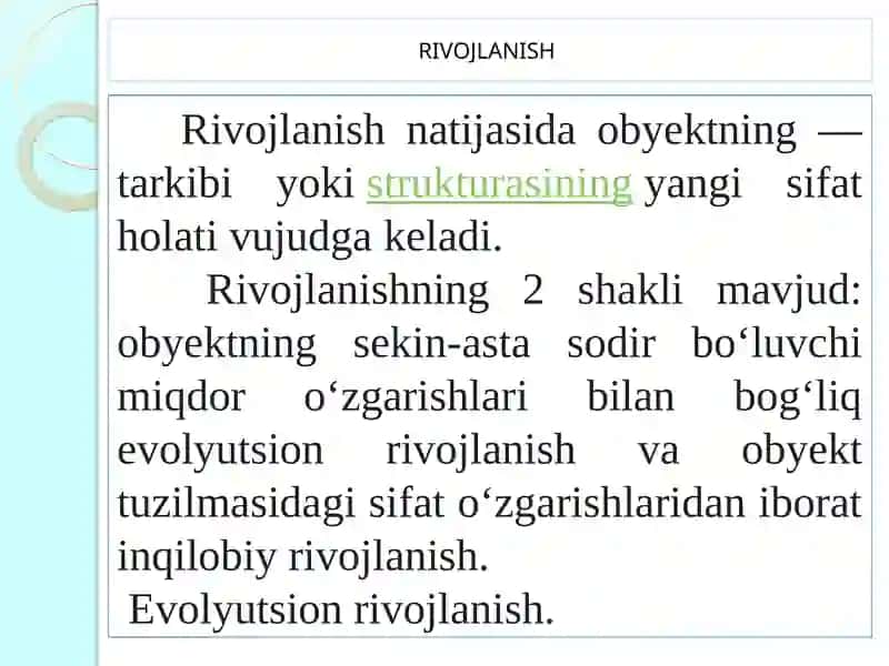 RIVOJLANISH FALSAFASI 4