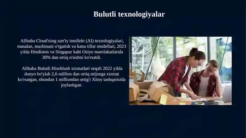 Alibaba kompaniyasi faoliyati 4