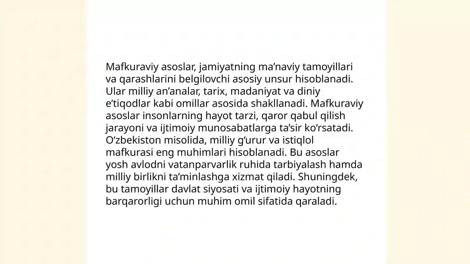 Mafkura jarayoning tarkibi 4
