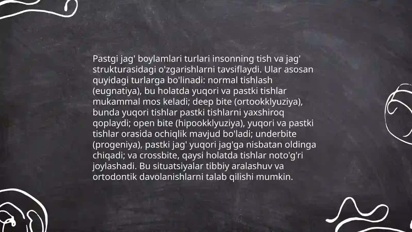 Pastgi jag’ boylamlari anatomiyasi 4
