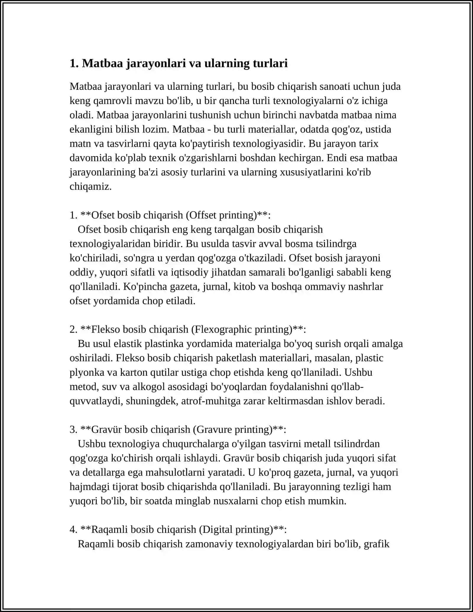 OʻZBEKISTON MATBAA KORXONALARI TEXNOLOGIYALARI 4