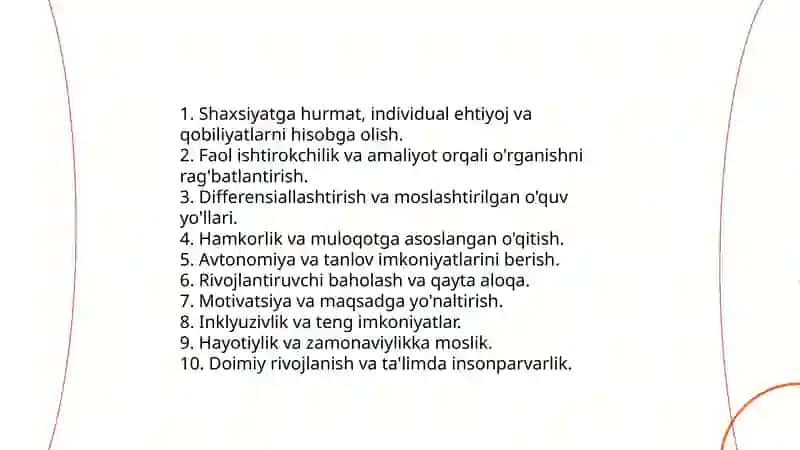 Insonparvar va shaxsga yo'naltirilgan ta'lim 4