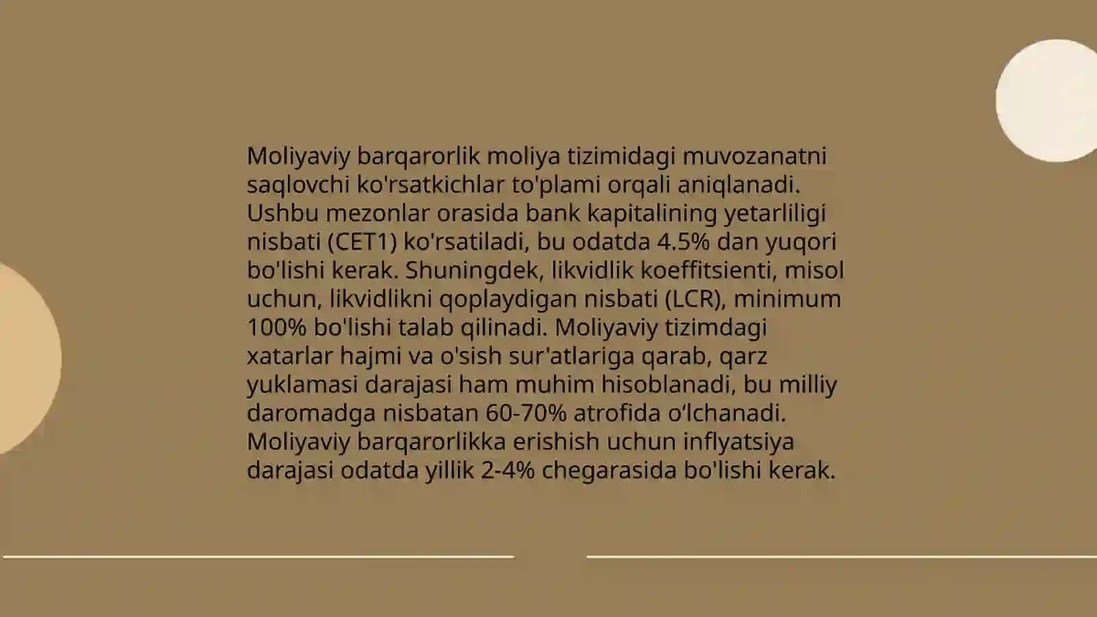 Moliyaviy barqarorlik tahlili 4