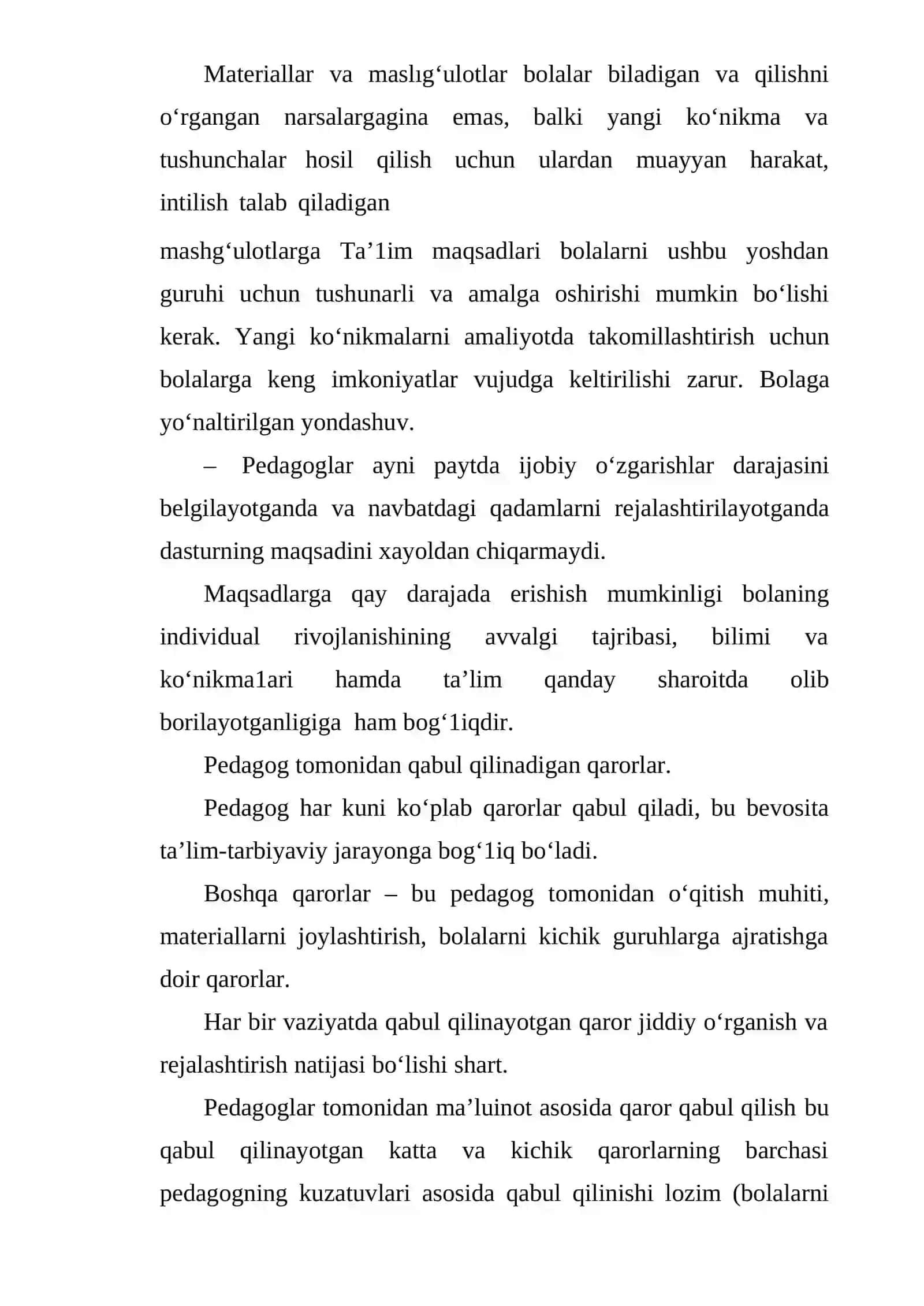 Maktabgacha bolalarni ta’limga tayyorlash 4