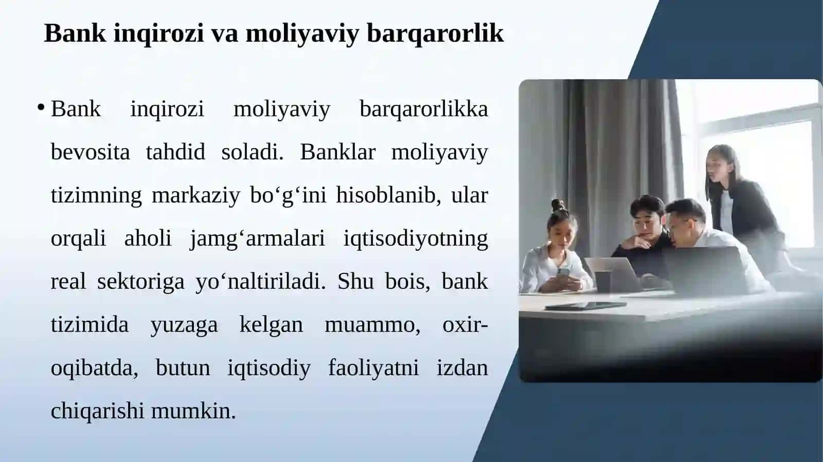 Bank inqirozini belgilovchi omillar 4