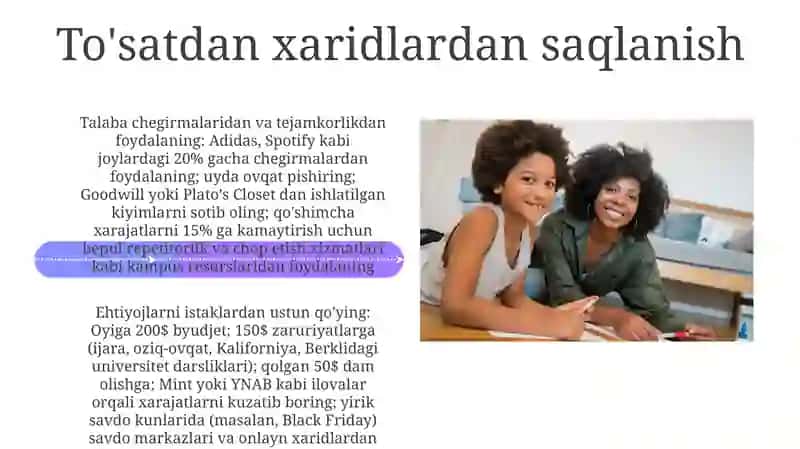 Aqlli sarflash strategiyalari 4