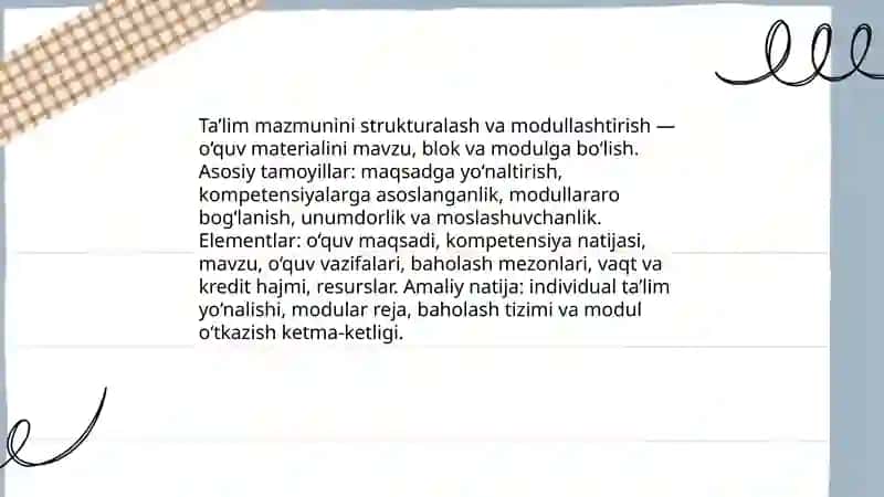 Ta‘lim mazmuni 4